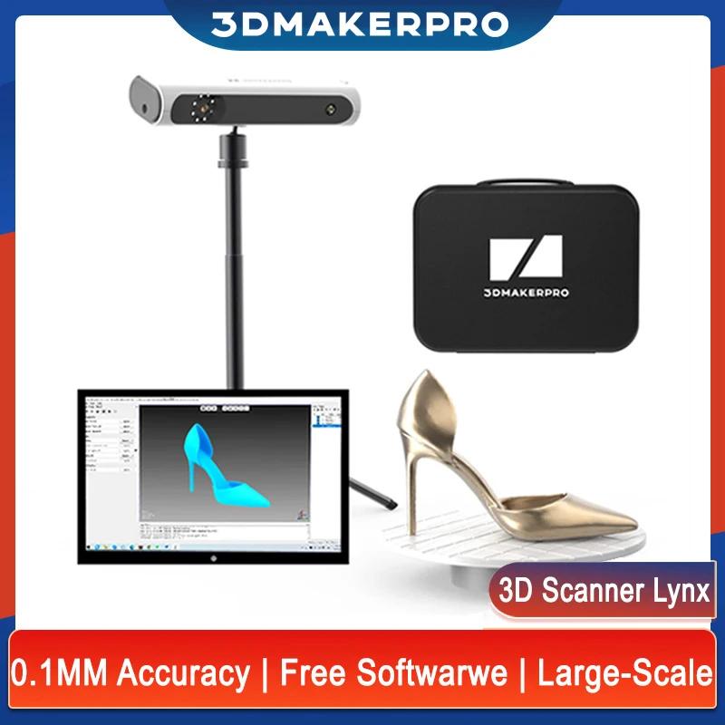 3DMakerpro Lynx 3D ĳ, ̺ ޴ ̽ ִ  Ʈ, 10 FPS ӵ,  ü߰  ĳ, 0.1mm е